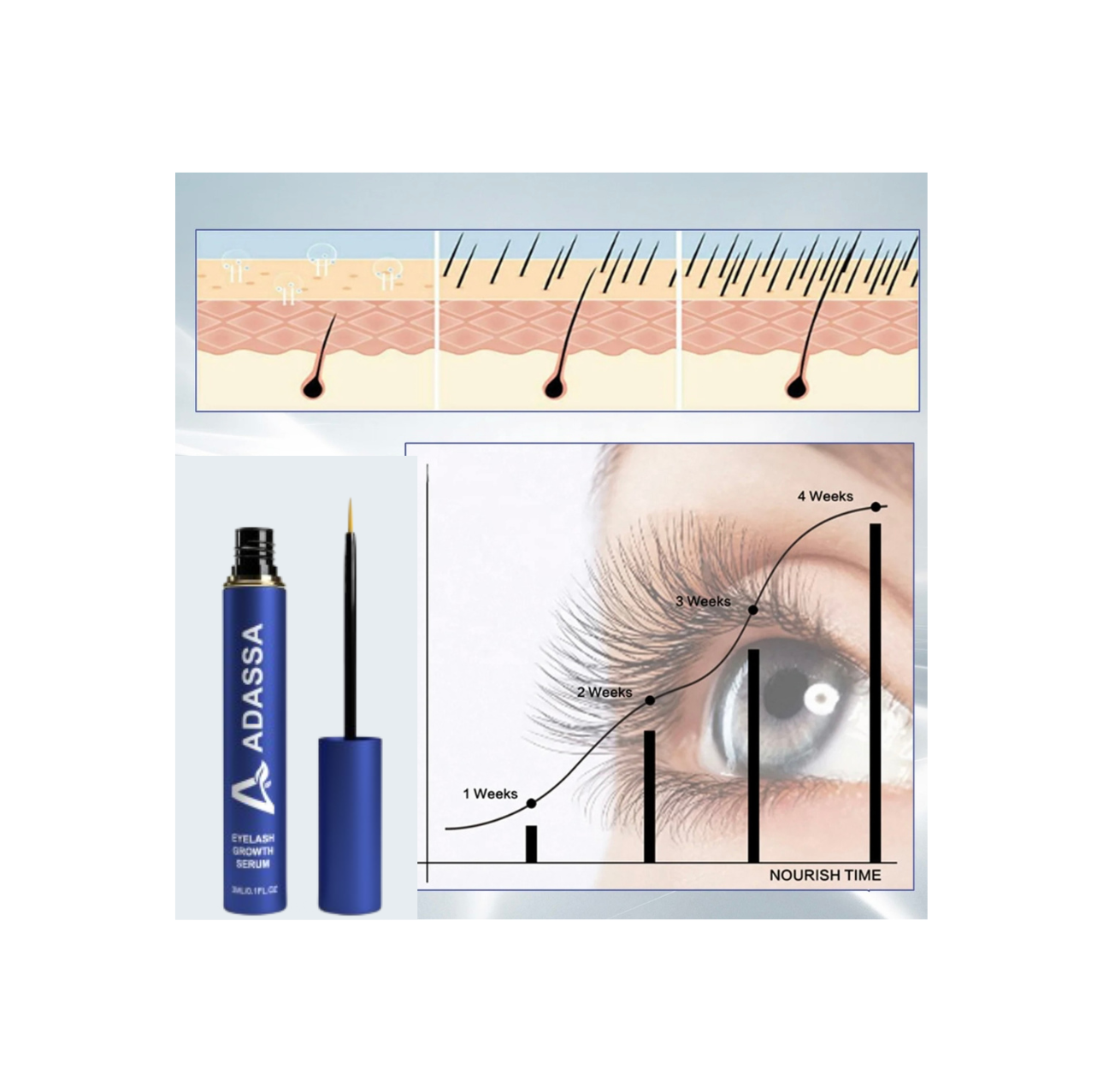 Adassa Eyelash Growth