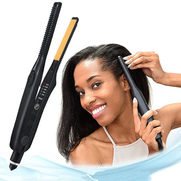 2 In 1 Hair Women And Men Beard Straightener
