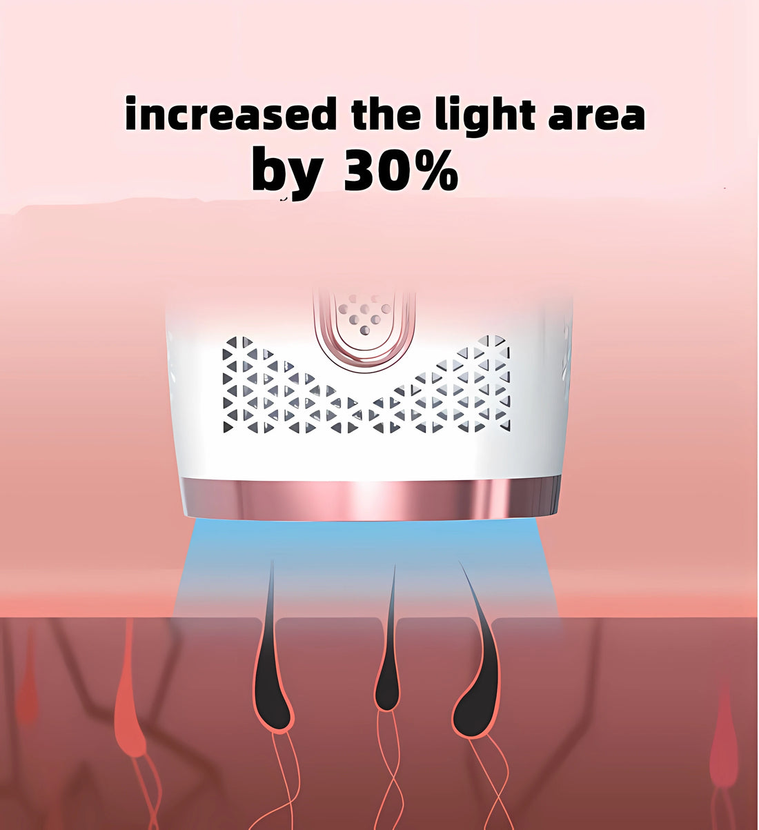 Pulses Depilador a Laser Bikini Trimmer Photoepilator
